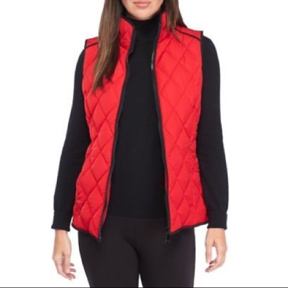 Calvin Klein Jackets & Blazers - NEW Calvin Klein Quilted Vest Stretch Sides